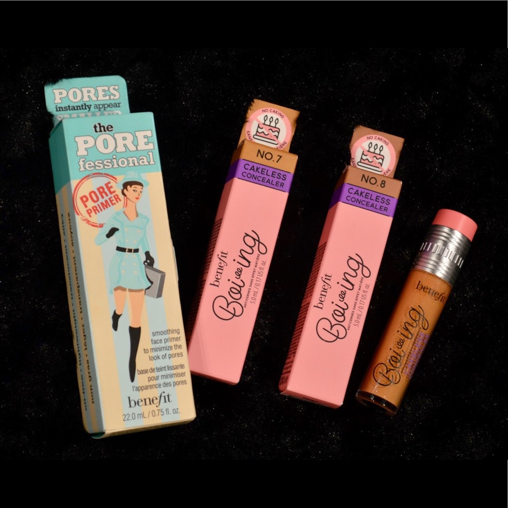 Benefit Cosmetics (Concealer, Pore Primer)
